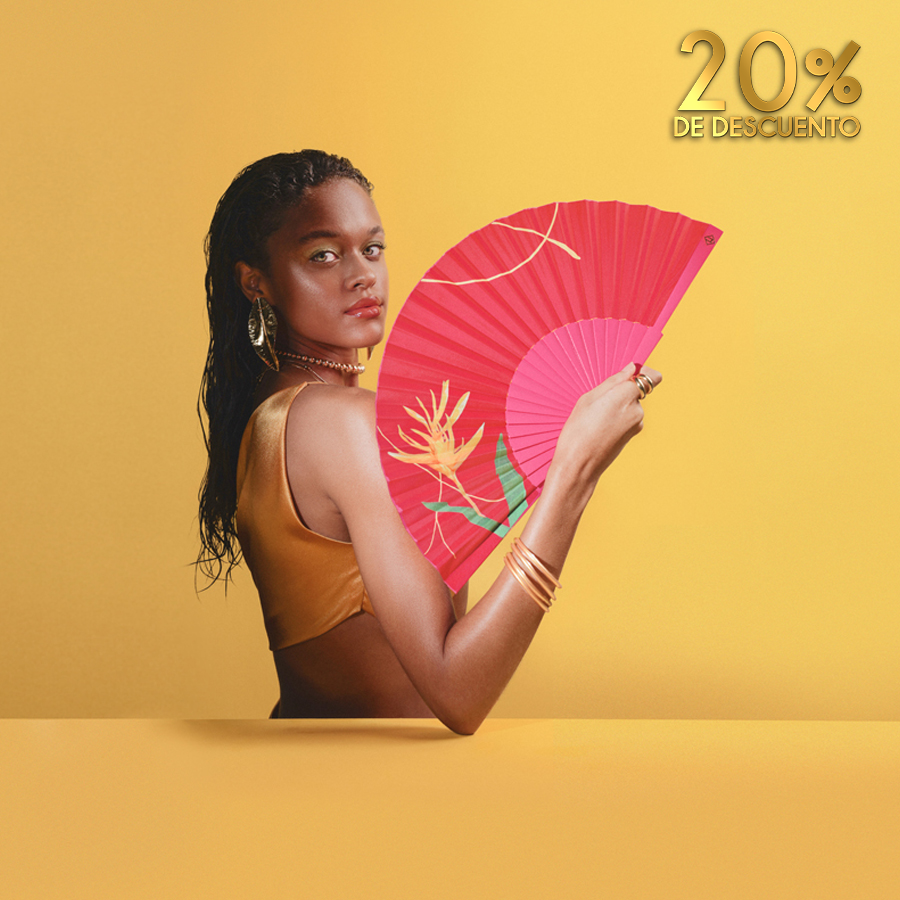 ABANICO - MODELO HELICONIA